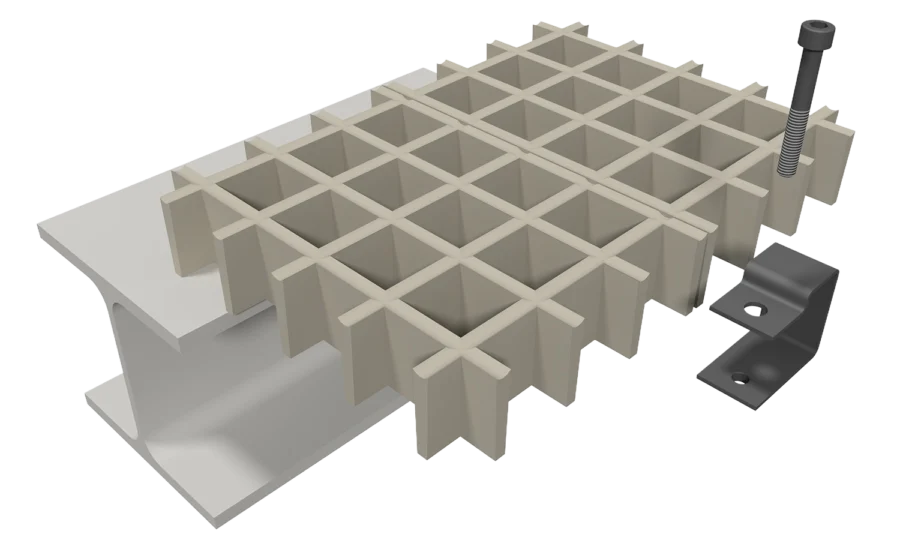 GFK Roststoßverbinder