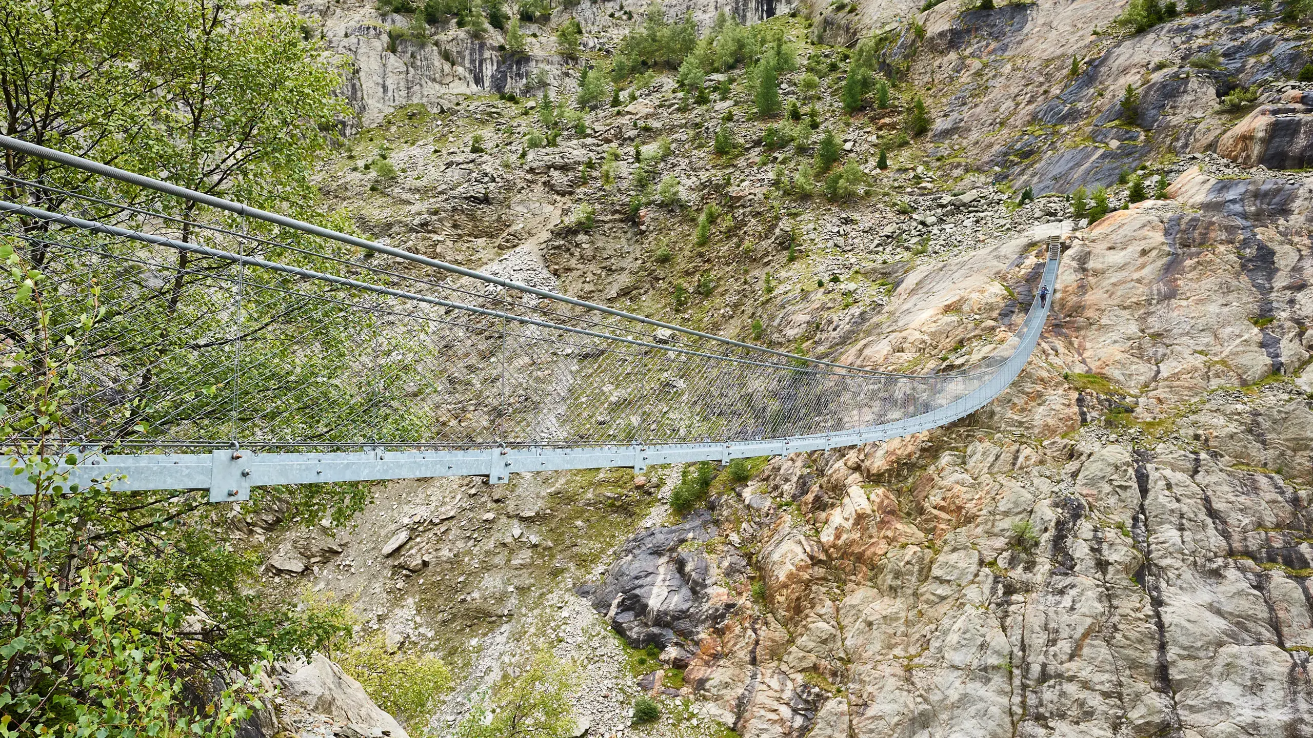 Inspiration & Projekte: Hängebrücke Riederalp