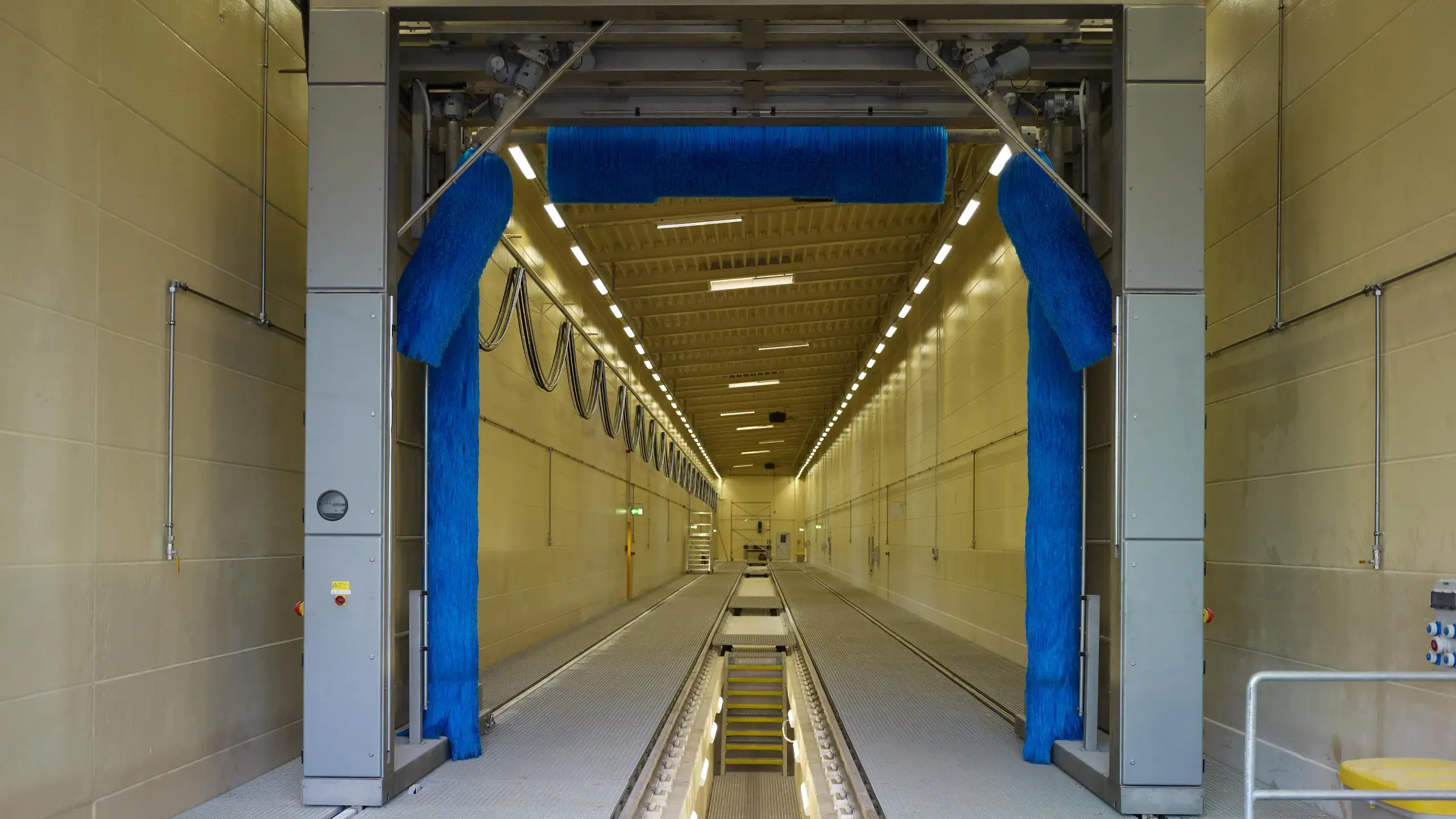 Inspiration & Projekte: Keolis Zugwaschanlage