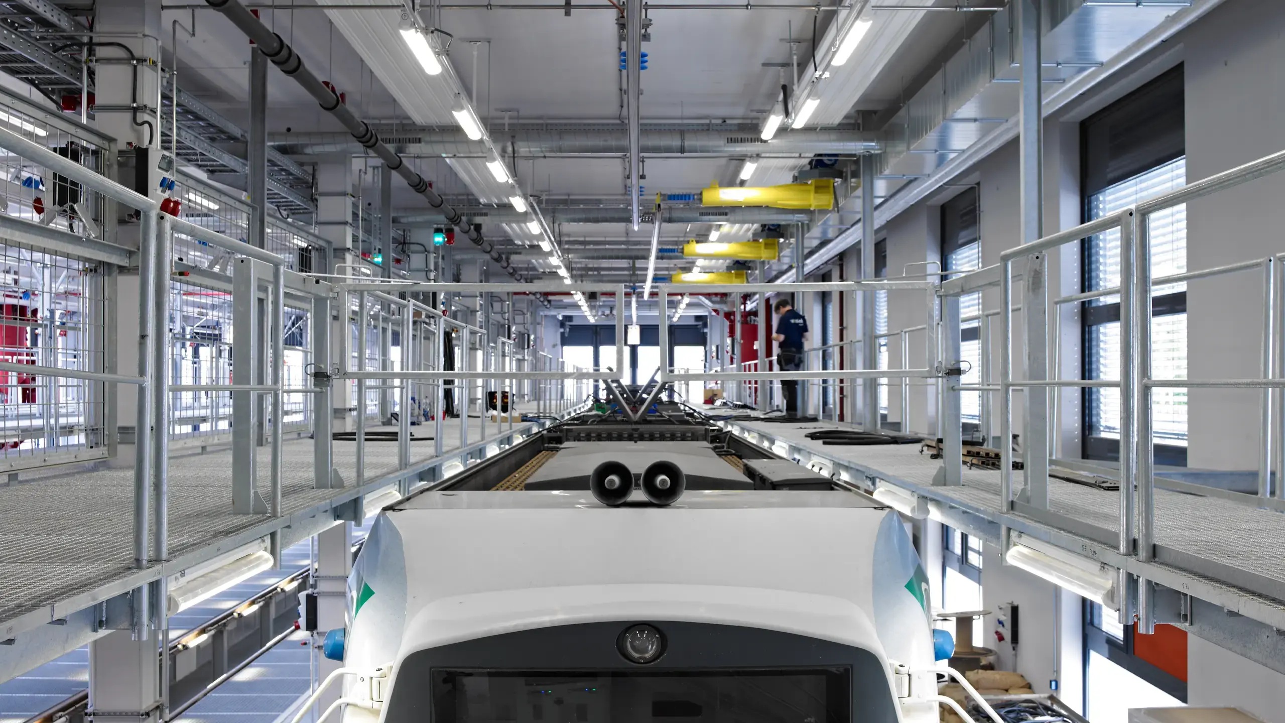 Inspiration & Projekte: Werkstatthalle Saarbahn GmbH Saarbrücken
