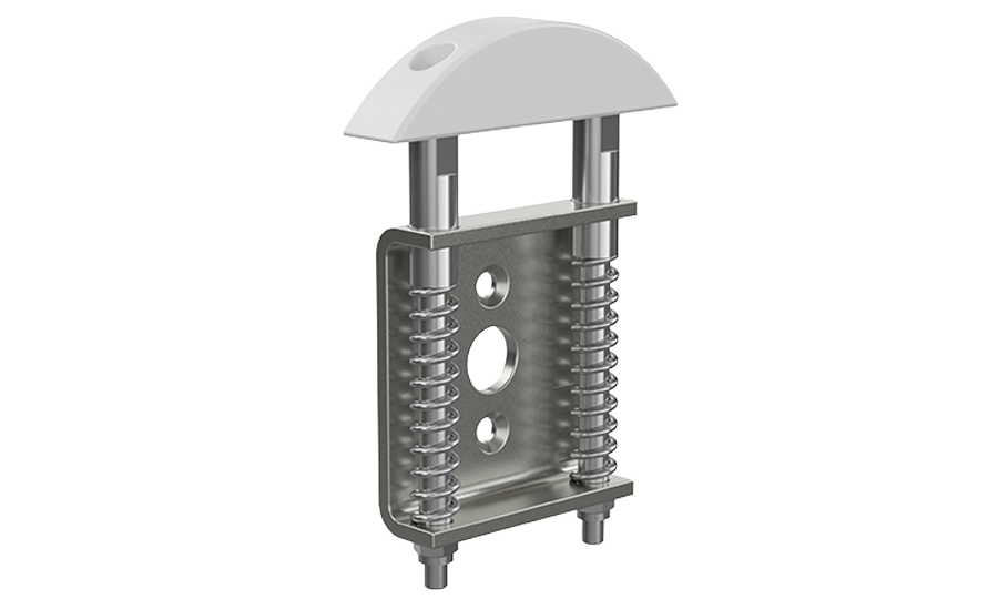 Spring-loaded buffer