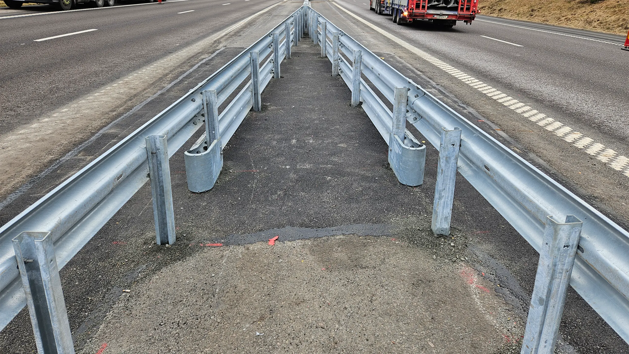 MEISER References: Vario-Guard MUF on the E40 near Borås, Sweden